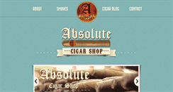 Desktop Screenshot of absolutecigarmiami.com